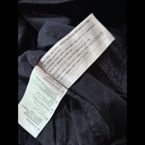 Abercrombie & Fitch Cargo Shorts 30 Mens Pocket Zip Blue Navy Classification - Picture 8 of 9